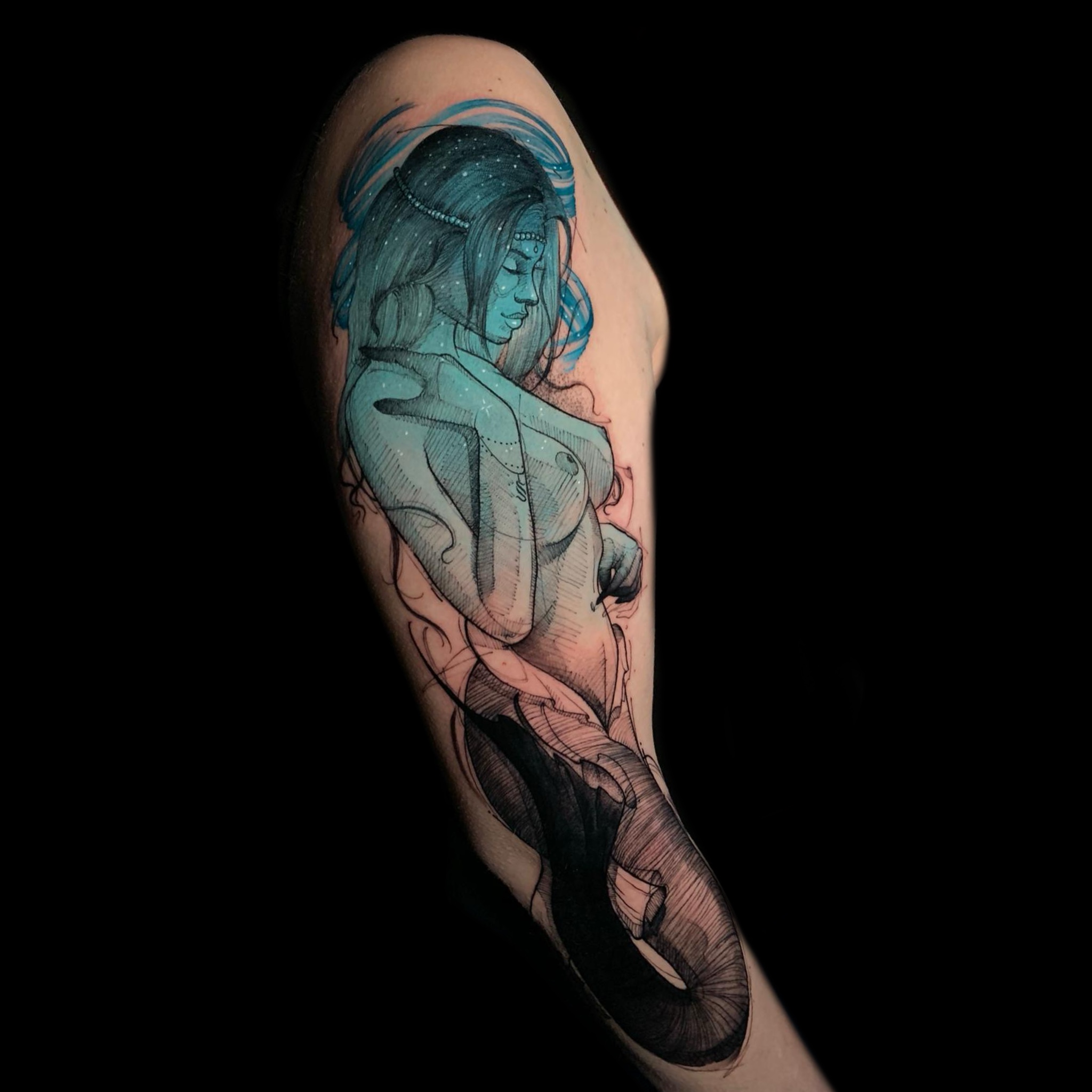 Tattoo by Guilherme Suarez