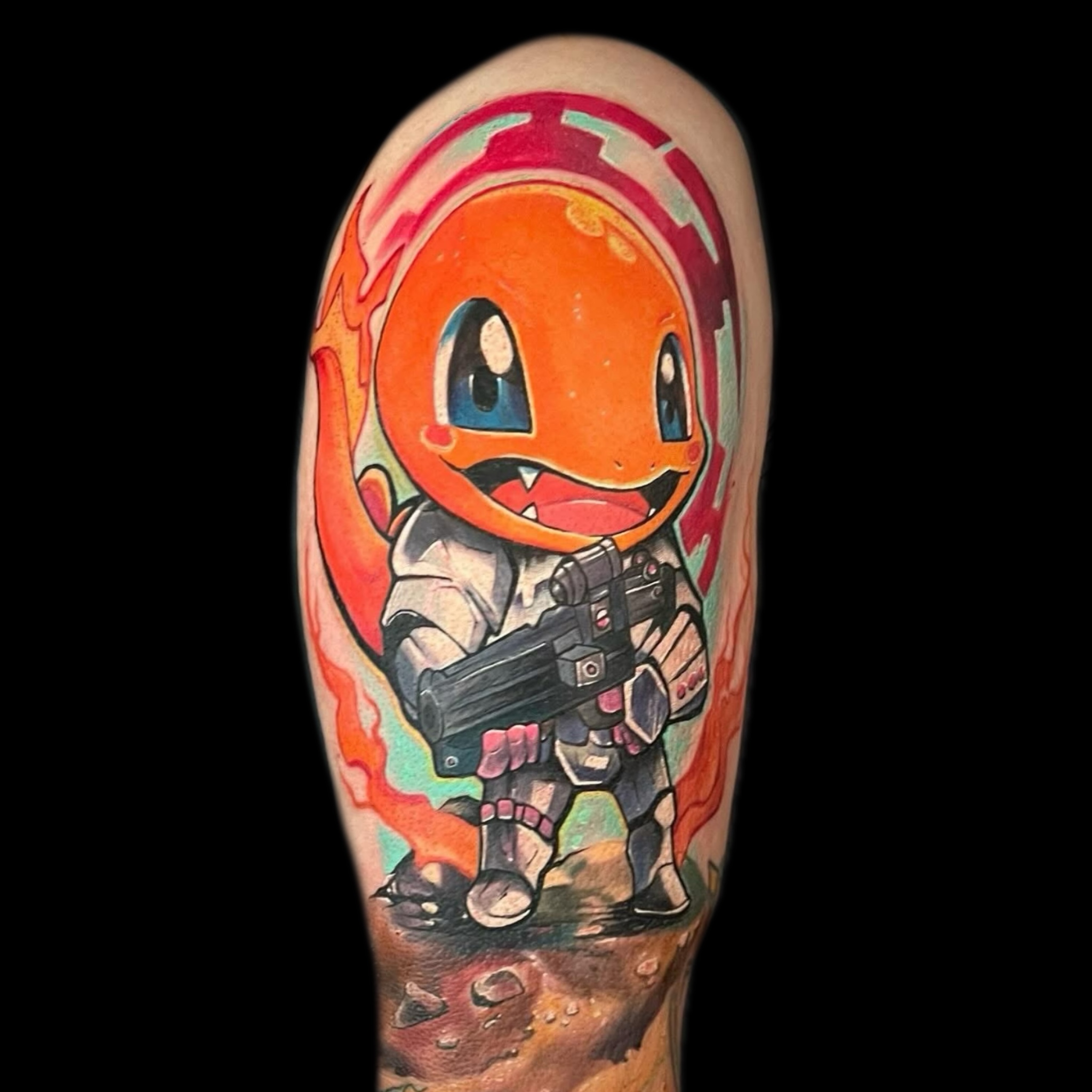 Tattoo by Marcin Sławny