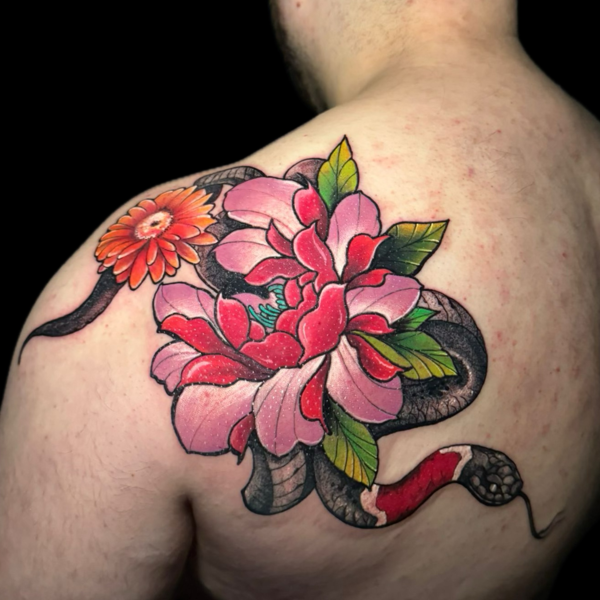 Tattoo by Marcin Sławny