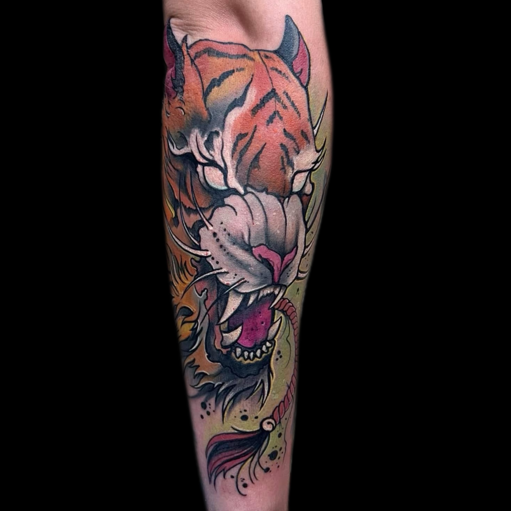 Tattoo by Marcin Sławny