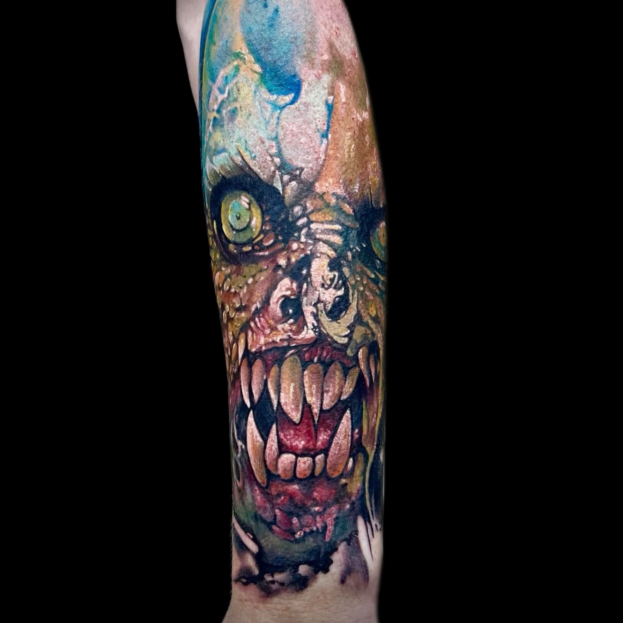 Tattoo by Marcin Sławny