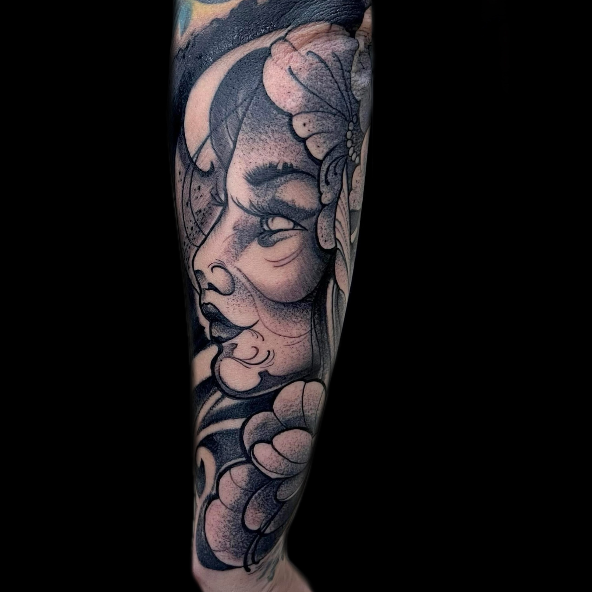 Tattoo by Marcin Sławny