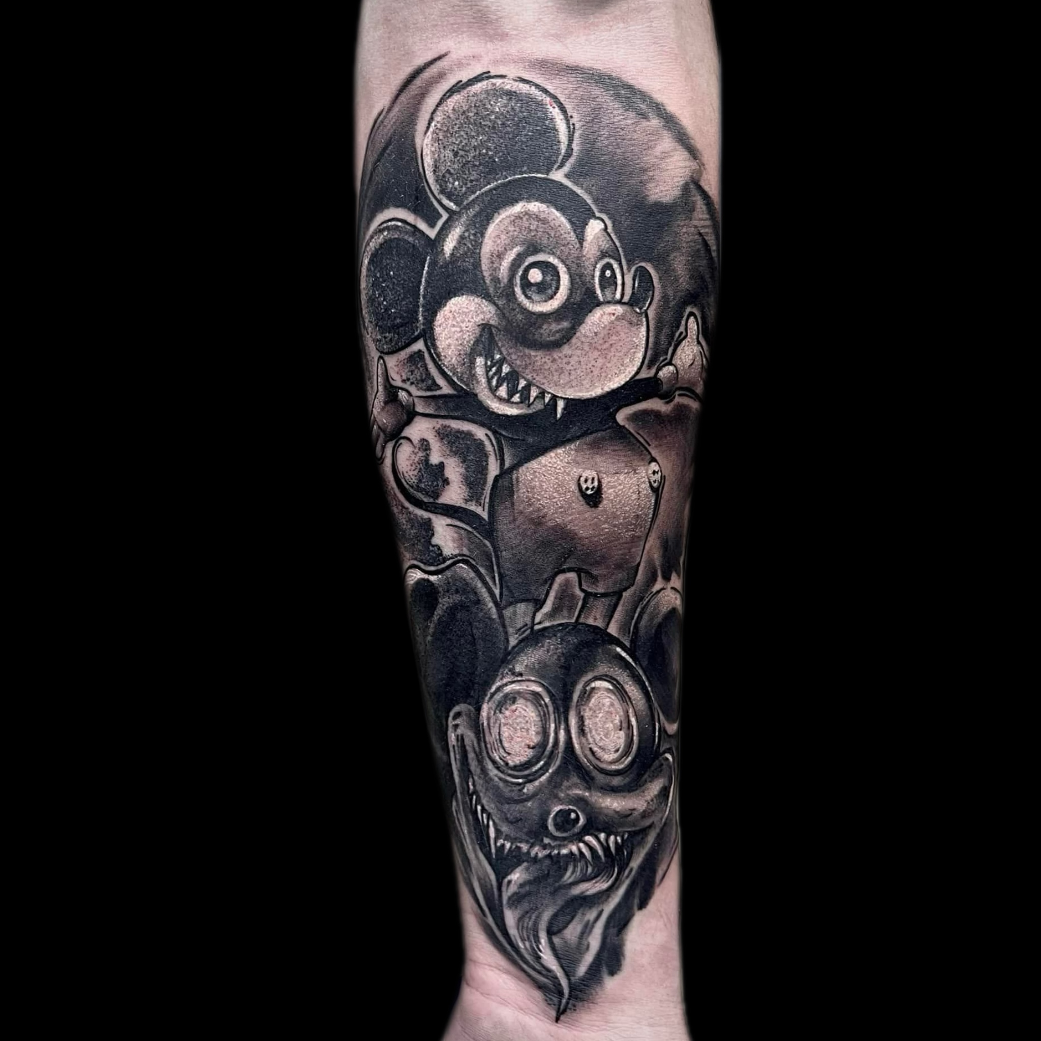 Tattoo by Marcin Sławny