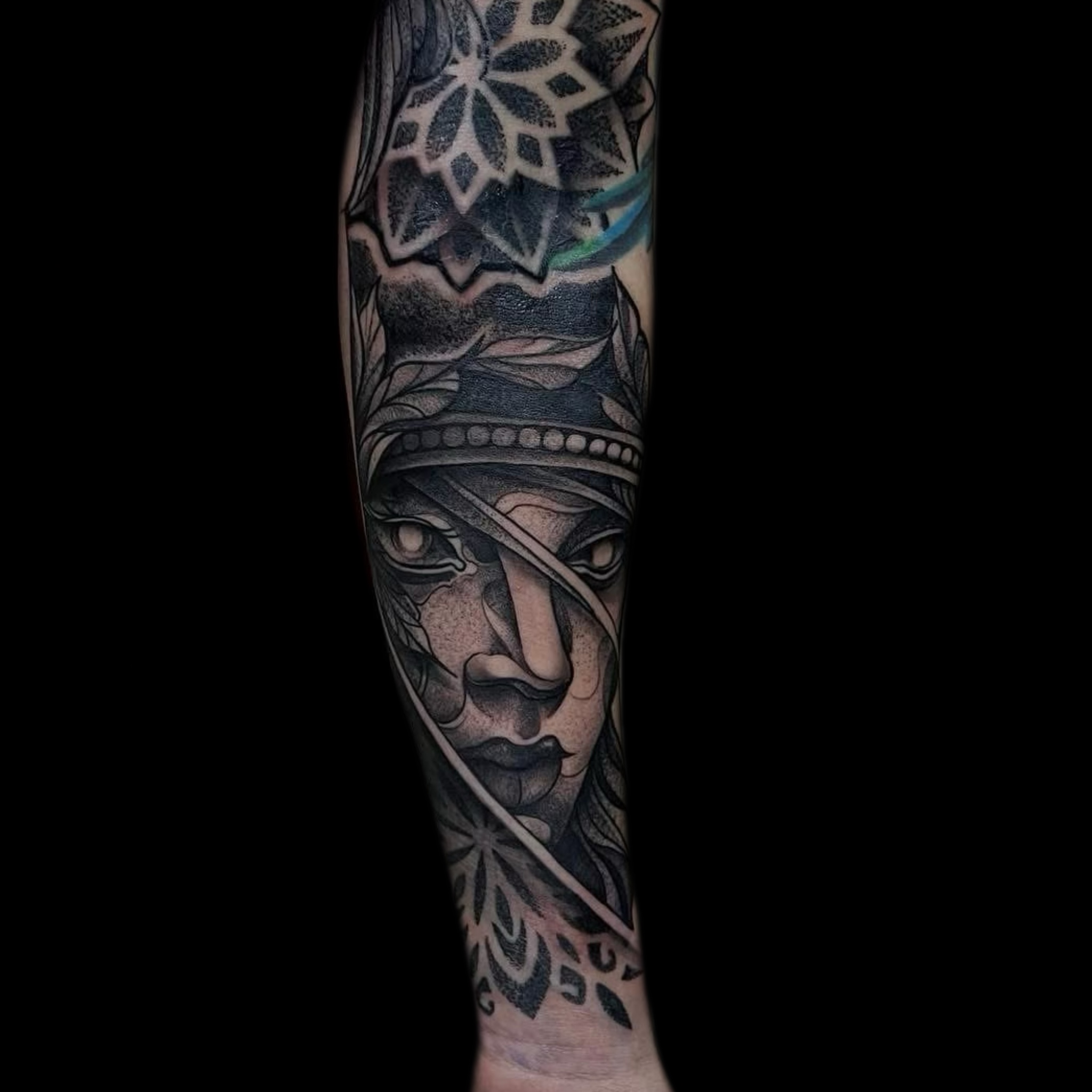 Tattoo by Marcin Sławny