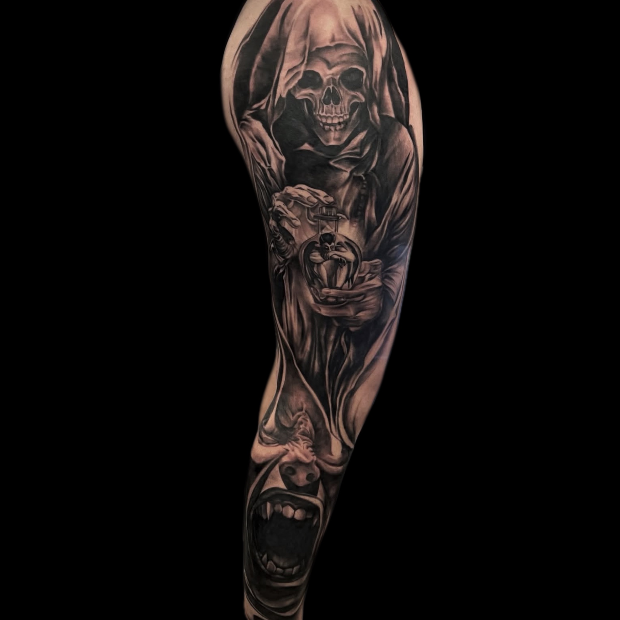 Tattoo by Nikos Elmaidis